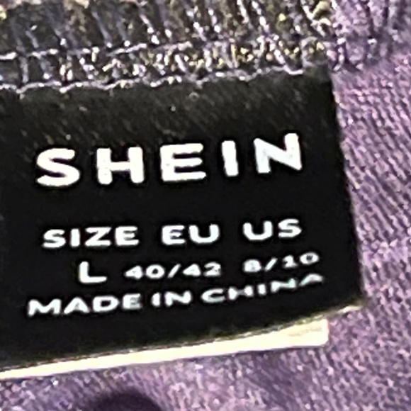 SHEIN Contrast Panel Zip-Up Hoodie Jacket & Jogger Pants 2-Piece Set Size XL - Picture 9 of 9